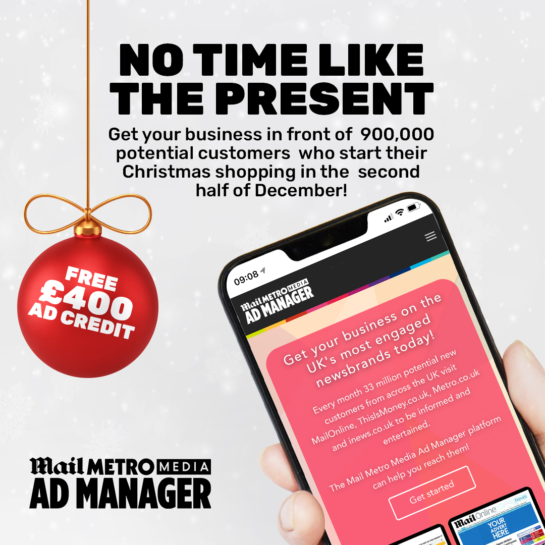 Mail Metro Media social advert