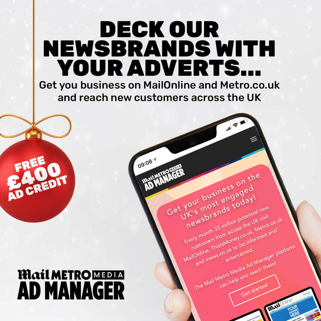 Mail Metro Media social advert